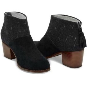 Tom’s Leila Booties Size 10